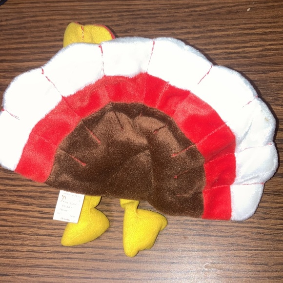 Vintage TY Gobbles The Turkey Beanie Baby - Picture 6 of 7